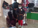 كسوة أطفال “حذاء – جاكيت”