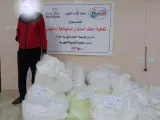 مشروع تغطية أسقف منازل الفقراء بالنايلون