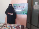توزيع لحوم ضمن مشروع “رمضان الخير 5”